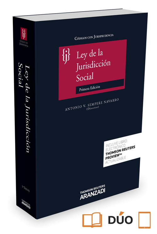 LEY DE LA JURISDICCION SOCIAL CON JURISPRUDENCIA (PAPEL + E-
