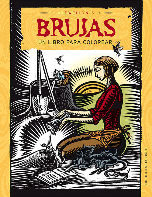 BRUJAS.UN LIBRO PARA COLOREAR