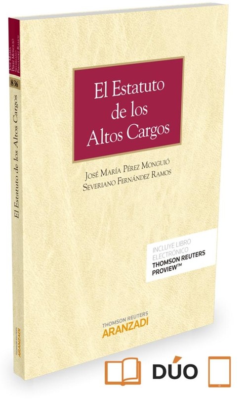 ESTATUTO DE LOS ALTOS CARGOS (PAPEL + E-BOOK), EL