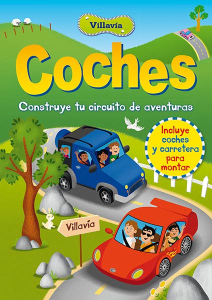 COCHES VILLAVIA (CONSTRUYE TU CIRCUITO DE AVENTURAS)