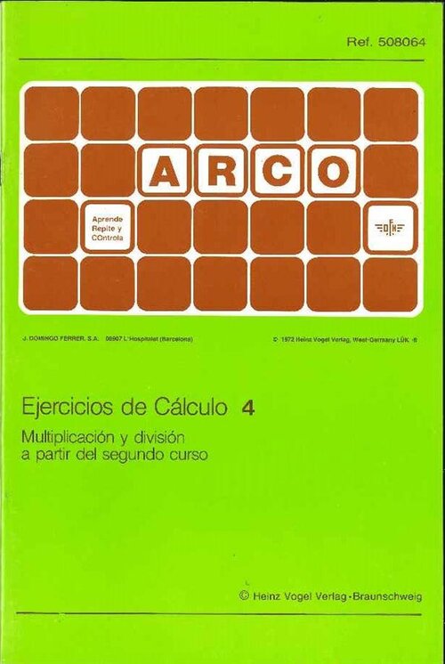 ARCO EJERCICIOS DE CALCULO 4
