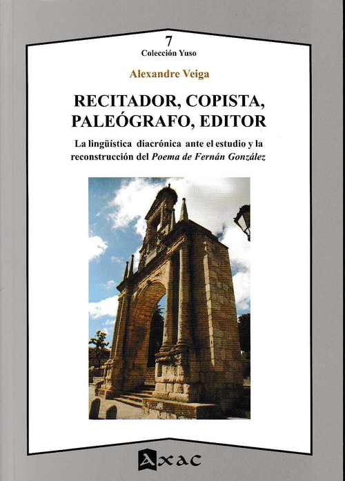 RECITADOR COPISTA PALEOGRAFO EDITOR