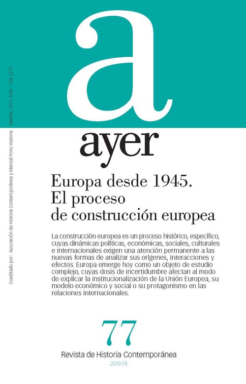 EUROPA DESDE 1945-EL PROCESO DE CONSTRUCCION EUROPEA