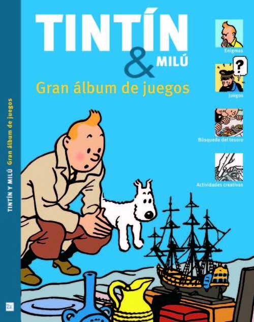 TINTIN Y MILU GRAN ALBUM DE JUEGOS NE