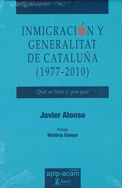INMIGRACION Y GENERALITAT DE CATALUA (1977-2010)