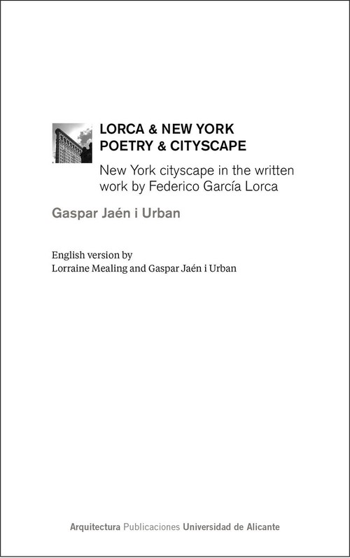 LORCA & NEW YORK POETRY & CITYSCAPE