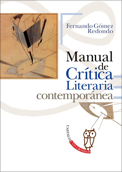 MANUAL DE CRITICA LITERARIA CONTEMPORANEA
