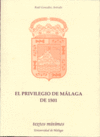 PRIVILEGIO DE MALAGA DE 1501,EL