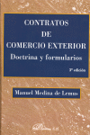 CONTRATOS DE COMERCIO EXTERIOR. DOCTRINA Y FORMULARIOS