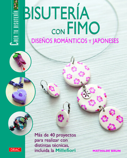 BISUTERIA CON FIMO DISEOS ROMANTICOS Y JAPONESES