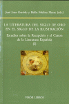 LITERATURA DEL SIGLO DE ORO EN EL SIGLO DE LA ILUSTRACION, L