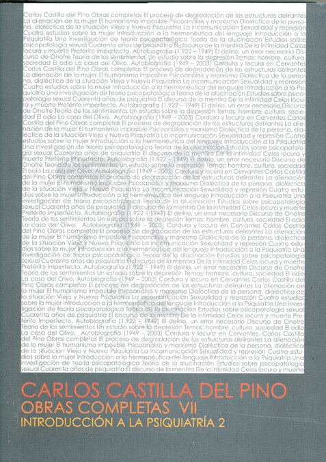 CARLOS CASTILLA DEL PINO O,C,VII INT,PSIQUIATRIA 2