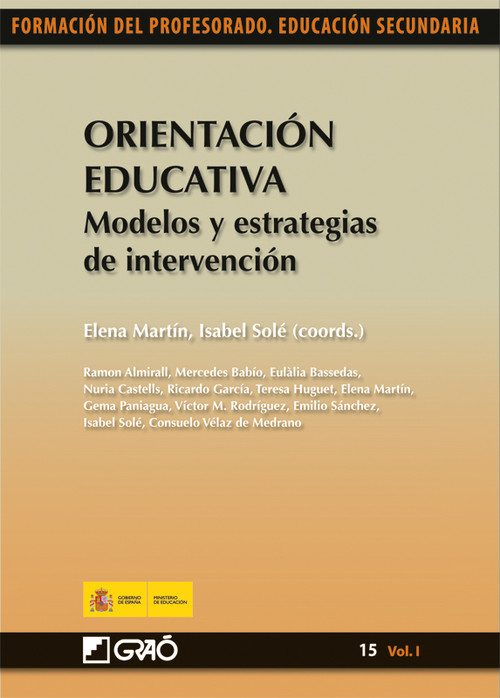 ORIENTACION EDUCATIVA. MODELOS Y ...