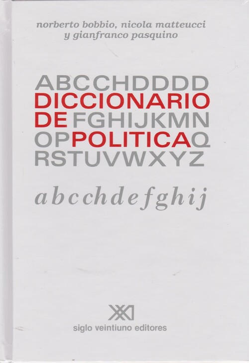 DICCIONARIO DE POLITICA. A-J