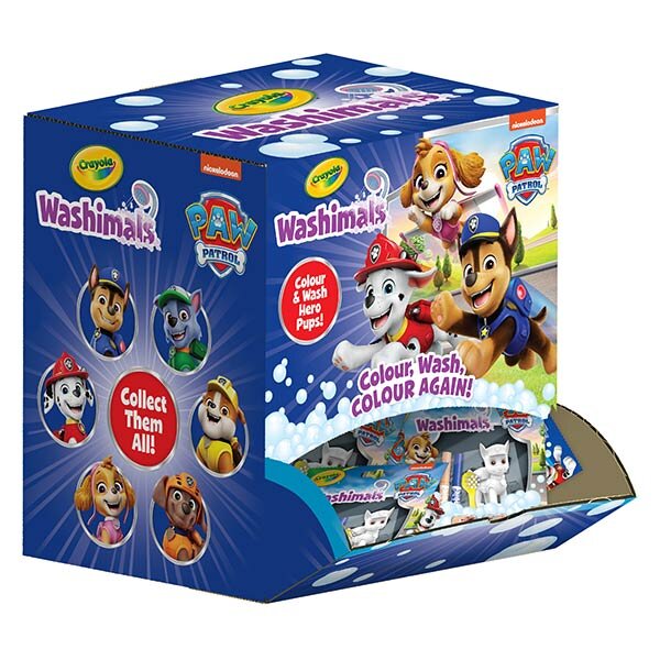 SOBRE SORPRESA WASHIMALS PETS PATRULLA CANINA - 24U EXP.