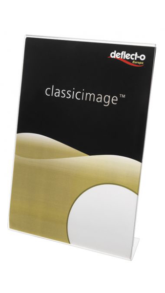 EXPOSITOR SOBREMESA A4 VERTICAL FORMA L