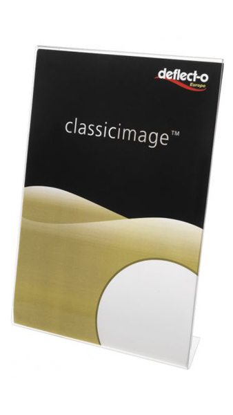 EXPOSITOR SOBREMESA A5 VERTICAL FORMA L