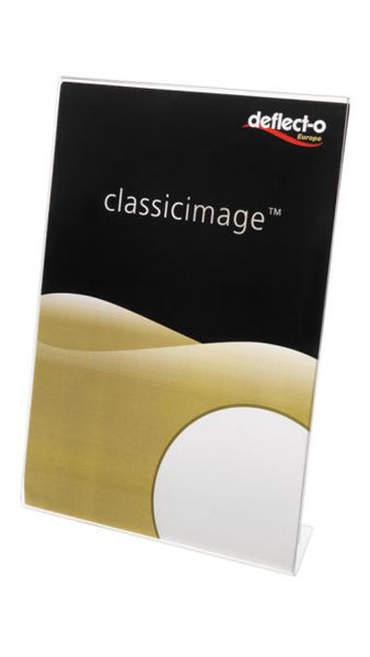 EXPOSITOR SOBREMESA A3 VERTICAL FORMA L