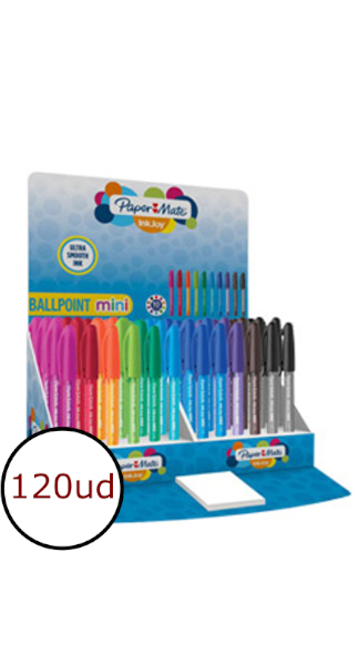 BOLI PAPERMATE INKJOY CAP AZUL-CAJA 50U