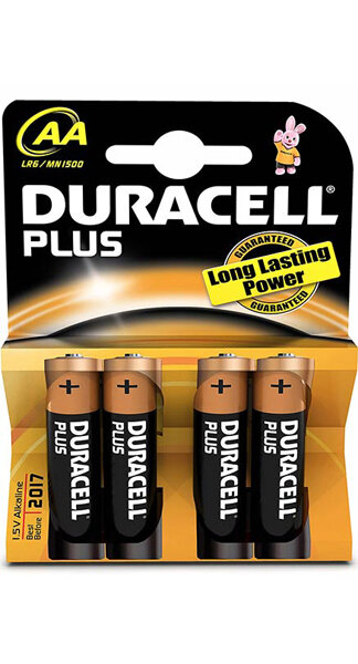PILA LR06 DURACELL PLUS-4U BLISTER-CAJA 20U (AA)