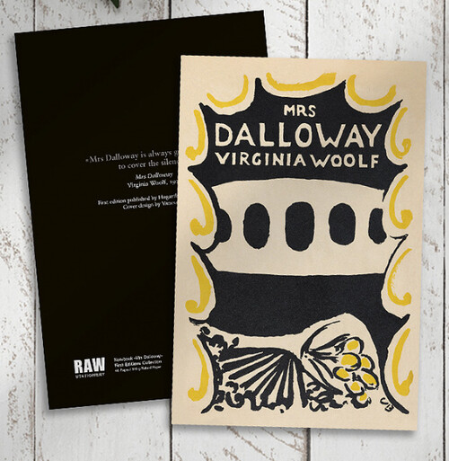CUADERNO A5 48H FIRST EDITIONS MRS DALLOWAY