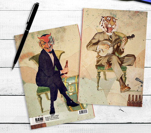 CUADERNO A5 48H ROCK & ROLL EL LUCERNARIO