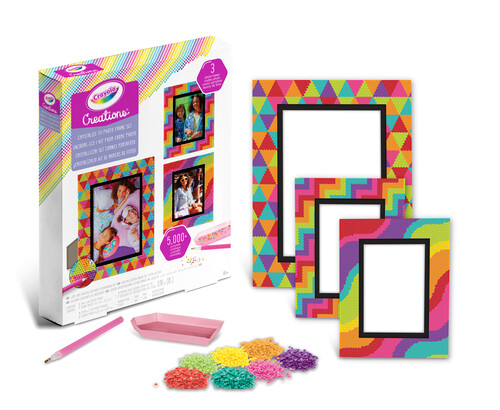 SET CREA MARCOS PORTAFOTO DE CRISTAL CREACIONES