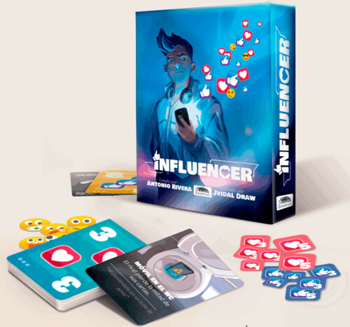 INFLUENCER. JUEGO DE CARTAS