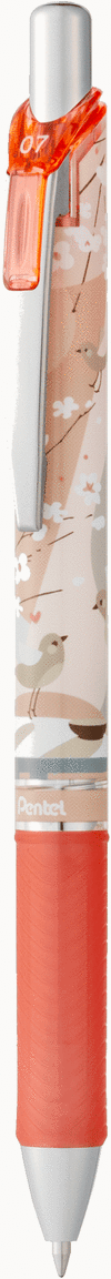 BOLI PENTEL ENERGEL BL77 AZUL NATURE FLOR DE CEREZO CAJA 12