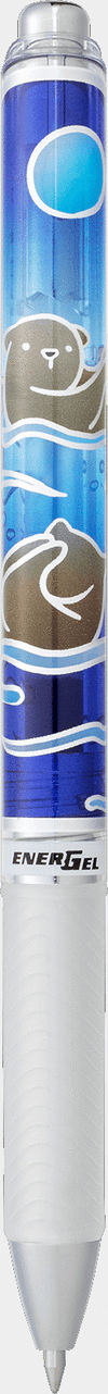 BOLI PENTEL ENERGEL BL77 AZUL ANIMALES MARINOS NUTRIA - 12U
