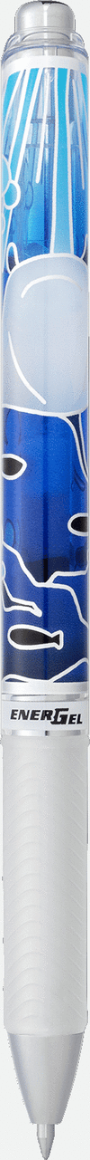 BOLI PENTEL ENERGEL BL77 AZUL ANIMALES MARINOS MANTA RAYA