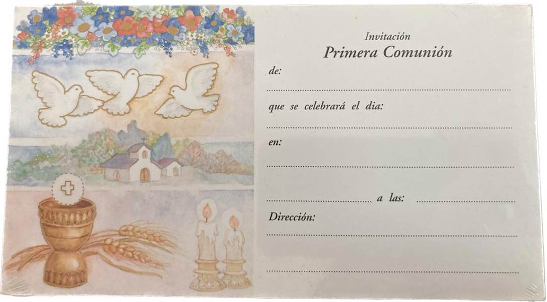 ETIQUETAS COMUNION CALIZ-PACK 50