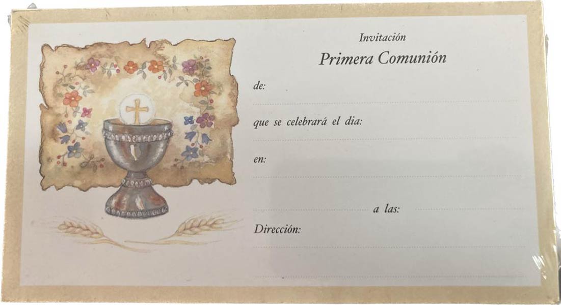 ETIQUETAS COMUNION CALIZ-PACK 50