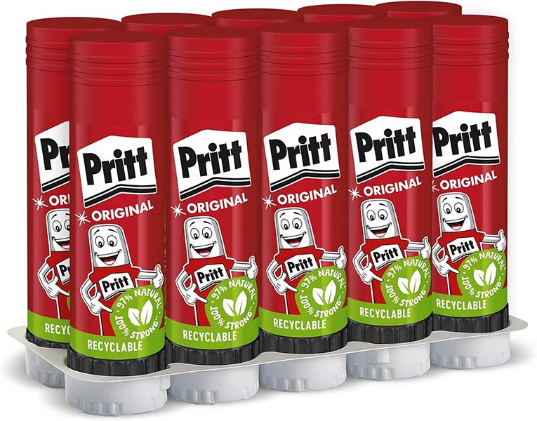 PEGAMENTO BARRA 43GR PRITT-BANDEJA 10U