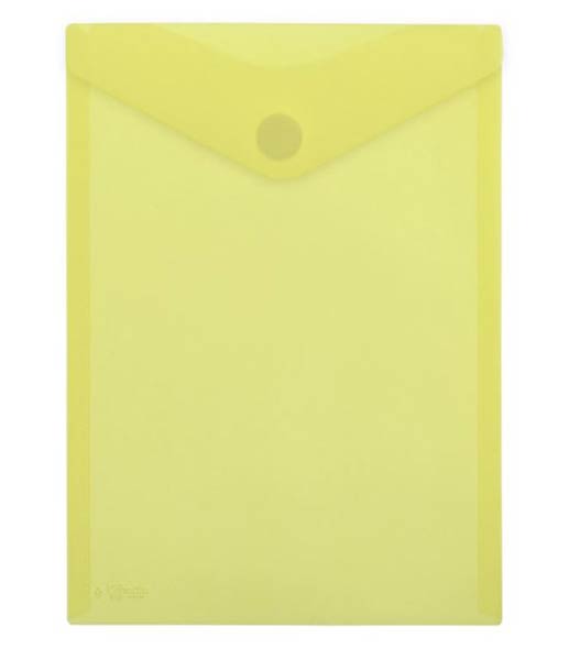 SOBRE VELCRO A4+ APERTURA SUPERIOR AMARILLO V-LOCK -PACK 10