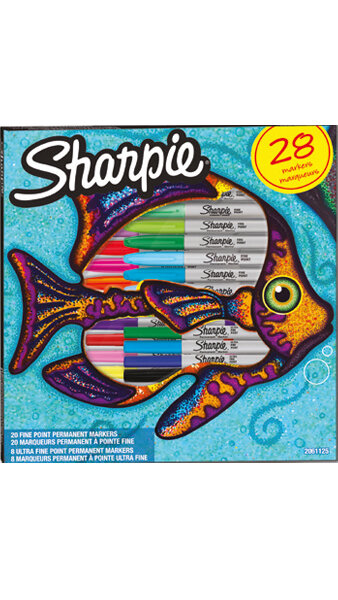 BLISTER ROTU SHARPIE FINE 20 COLORES SURTIDOS