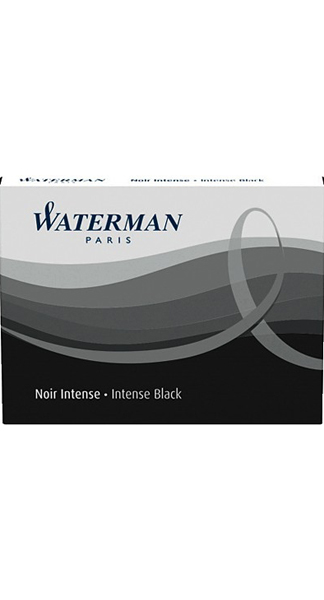 RECAMBIO PLUMA NEGRO WATERMAN-8U CAJA