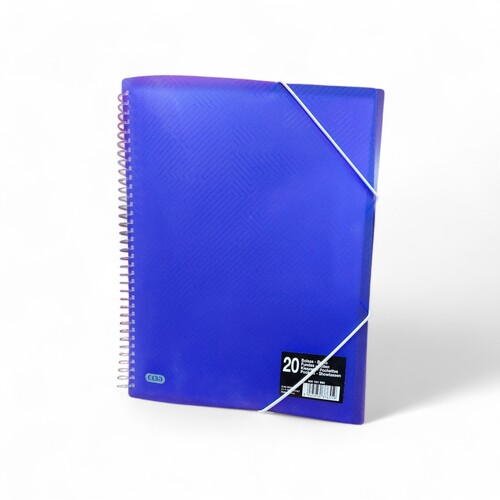 CARPETA 4A 40MM A4 PP COLORES SURTIDOS URBAN