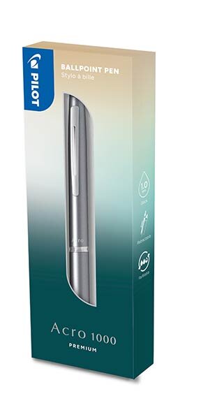 BOLI PILOT ACRO1000 GRIS EN ESTUCHE