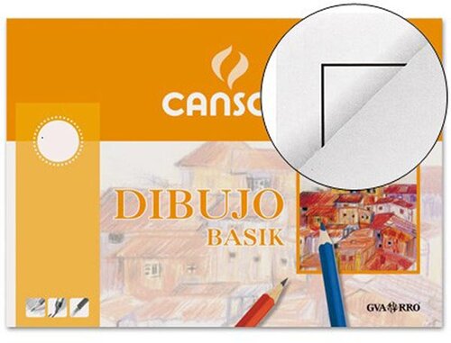 BLOCK DIBUJO A3 200GR 20H ENCOLADO-PACK 5U