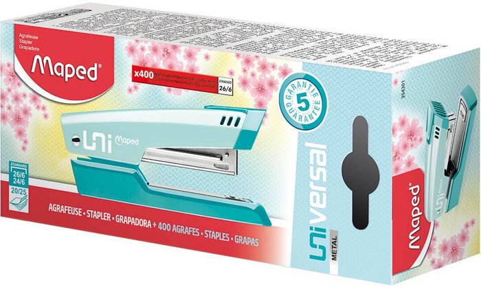 GRAPADORA METAL PASTEL MAPED GRAPAS 24/6 - 26/6