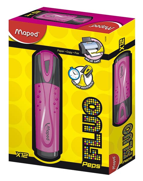 ROTU FLUOR MAPED PEPS ROSA-CAJA 12U