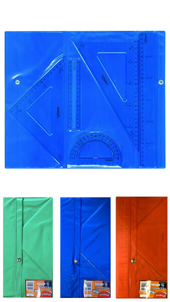 JUEGO REGLAS COMPLETO MAPED BOLSA COLOR