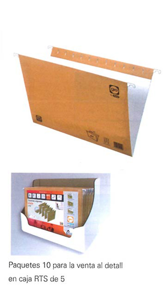SUBCARPETA A4 185GR AZUL PACK 50U