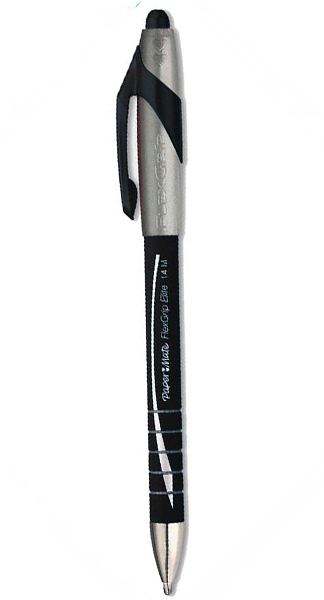BOLI PAPERMATE FLEXGRIP ELITE 1,4MM NEGRO CAJA 12U