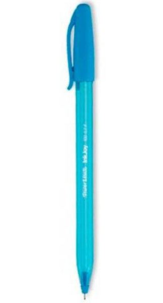 BOLI PAPERMATE INKJOY CAP TURQUESA-CAJA 12U
