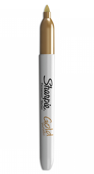 ROTU PERMANENTE SHARPIE ORO METALLIC-CAJA 12U