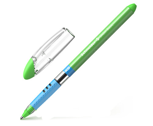 BOLI SCHNEIDER SLIDER BASIC XB VERDE CLARO - CAJA 10U