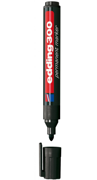 ROTU EDDING 300 NEGRO - CAJA 10U