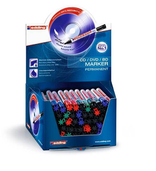 ROTU CD/DVD SURTIDOS EDDING 8400-CAJA 50